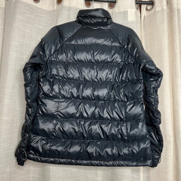 Columbia 650 Down Filled Interchange Puffer Coat Omni Heat Women's Large Black - Picture 2 of 13